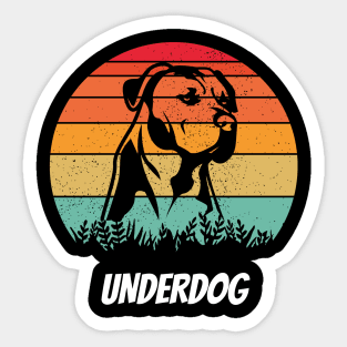 Underdog Sticker